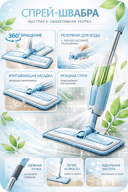 Карточка фена для маркетплейса