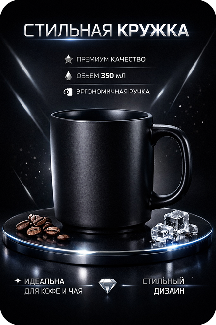 Карточка фена для маркетплейса