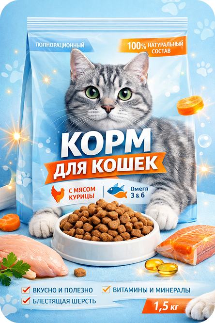 Карточка фена для маркетплейса